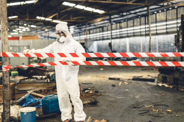 Professional Odor Removal technician working in Woodland, CA